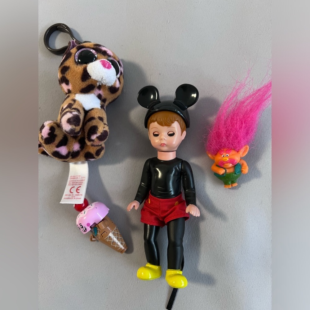 Madame Alexander Mickey Mouse Boy Doll McDonalds 2004 Vintage Disney Toy